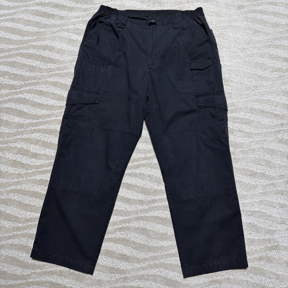 Propper Tactical Utility Rip stop Black Cargo Pants Mens 38x30